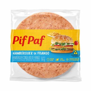 Hambúrguer De Frango a Granel 56g - Caixa c/ 36. Qualidade e Sabor Pif Paf
