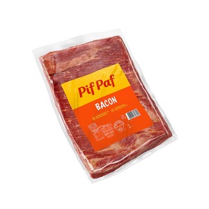 Bacon Pedaços Peso Variável - Caixa C/ 2. Qualidade e Sabor Pif Paf