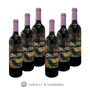 Vinho Tinto Caracter Blend 750ml - Caixa c/6