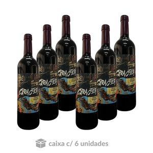 Vinho Tinto Caracter Cabernet Sauvignon 750ml - Caixa c/6